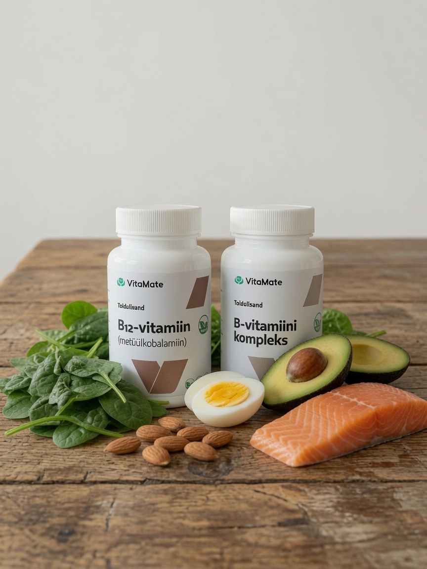 B12-vitamiin ja B-vitamiinide kompleks – milleks neid vaja on ja kuidas valida sobiv toidulisand?