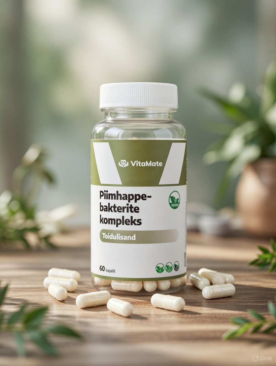 Kuidas valida probiootikumi? VitaMate piimhappebakterite kompleksi ülevaade